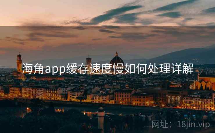 海角app缓存速度慢如何处理详解 第2张 海角app缓存速度慢如何处理详解 第2张