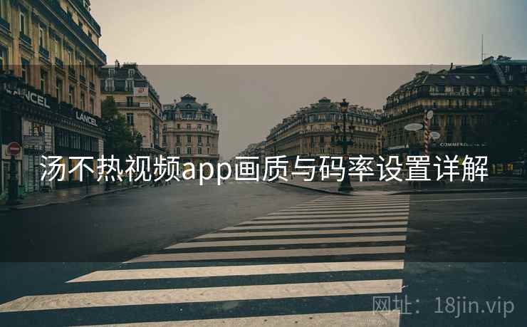 汤不热视频app画质与码率设置详解  第2张
